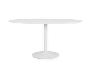 Tenzo Ovale tafel TACO - Wit Wit