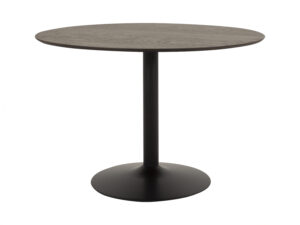 Tenzo Tafel rond TACO - Smoked Oak Bruin