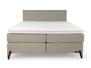Velda Boxspring incl. matrassen en topper IMAGINE 3C - Grijs Grijs