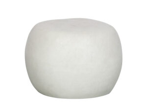 Woood Bijzettafel PEBBLE - Betonlook Grijs