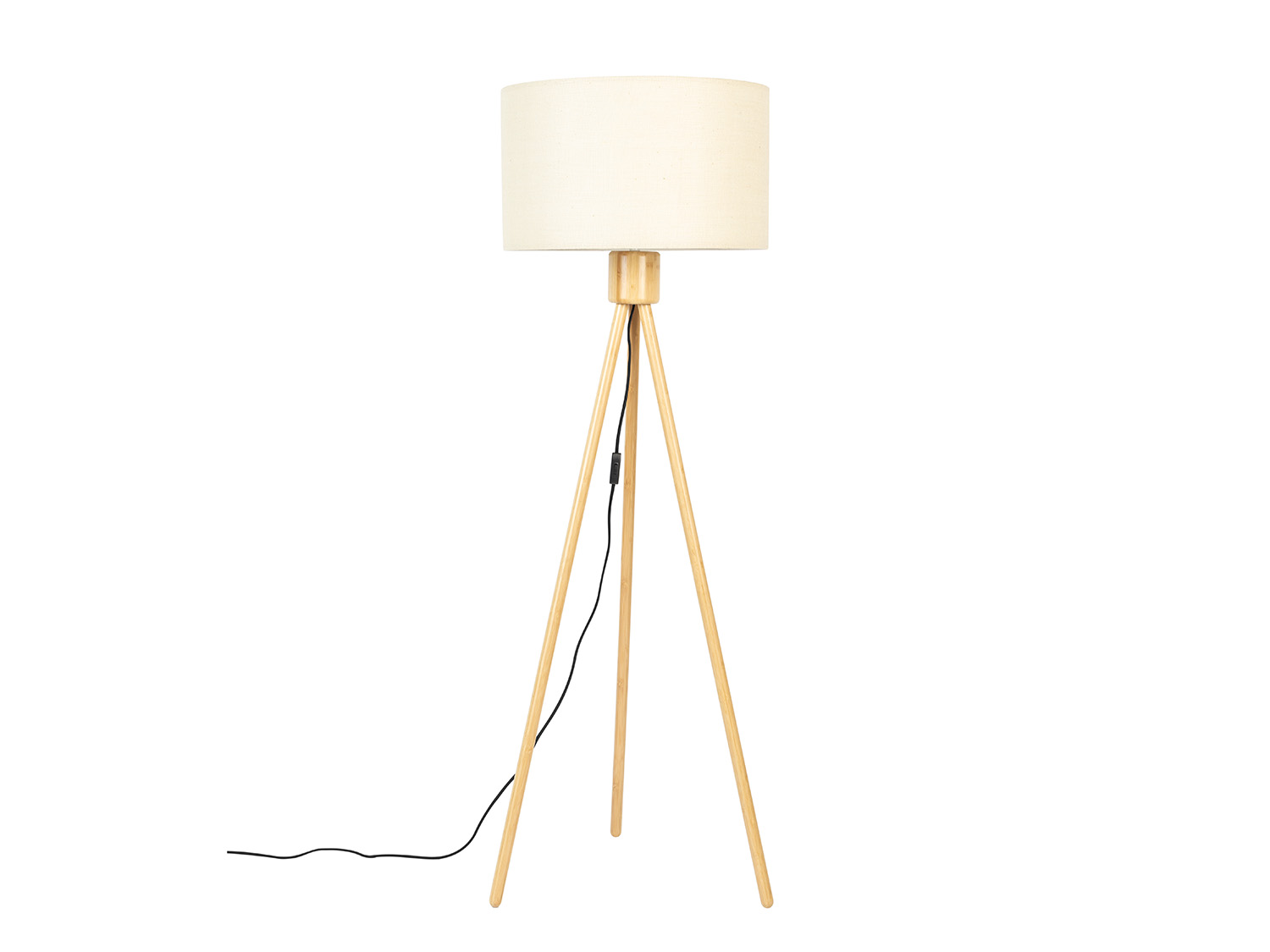 Zuiver Vloerlamp FAN - Bamboe/Linnen Beige Zuiver Vloerlamp FAN - Bamboe/Linnen Beige