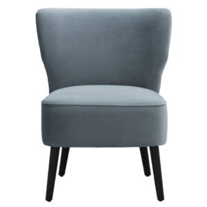 Fauteuil Hasvik Stax - fluweel 96 blauw - Leen Bakker