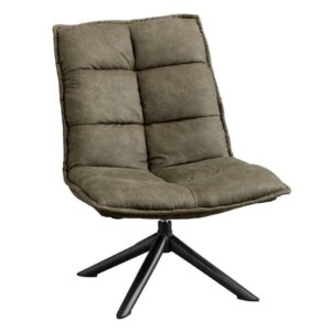 Fauteuil Clayton - groen - Leen Bakker