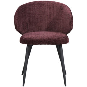 Eetkamerstoel Demi - wijnrood - Leen Bakker