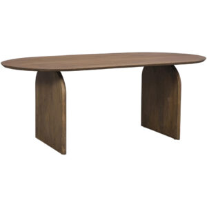 Eetkamertafel Bella - naturel - 75x220x100 cm - Leen Bakker