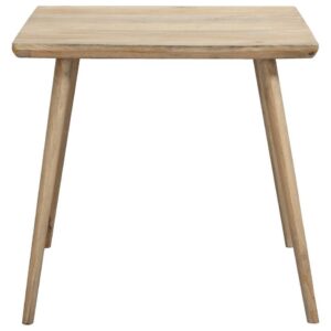 Eetkamertafel Lexy vierkant - mangohout - 76x79 cm - Leen Bakker