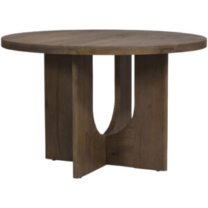 Eetkamertafel Moos - mangohout - Ø120 cm - Leen Bakker