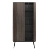 Kast Patrick - walnootkleur - 180x90x40 cm - Leen Bakker Kast Patrick - walnootkleur - 180x90x40 cm - Leen Bakker