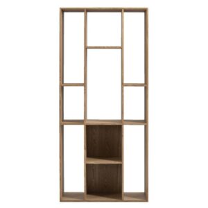 Kast Kenzi - eikenkleur - 177x81x38 cm - Leen Bakker