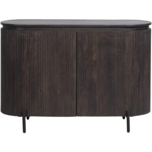 Dressoir Vito - donkerbruin - 81x115x43 cm - Leen Bakker