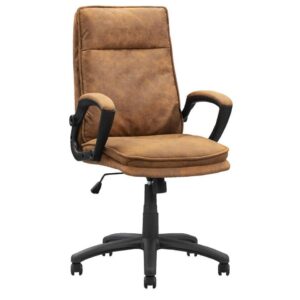 Bureaustoel Brent - cognac - Leen Bakker