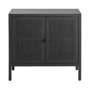 Kast Morris - zwart - 75x80x40 cm - Leen Bakker