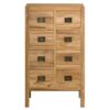 Kast Dean - naturelkleur - 93x55x35 cm - Leen Bakker Kast Dean - naturelkleur - 93x55x35 cm - Leen Bakker