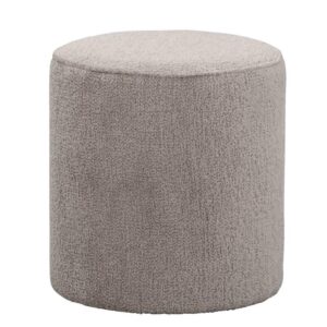 Hocker Wenen - taupe - 40xØ37 cm - Leen Bakker
