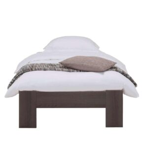 Bed Sydney - grijs eikenkleur - 90x200 cm - Leen Bakker