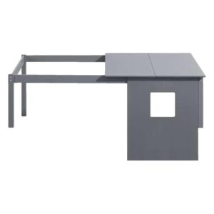 Opzetdak Ties - antraciet - Leen Bakker