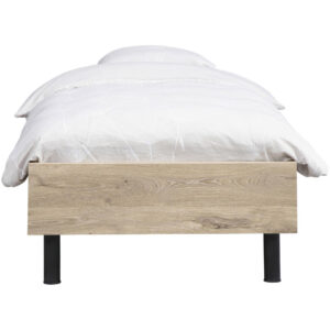 Bed Nova Comfort - eikenkleur - 90x200 cm - Leen Bakker