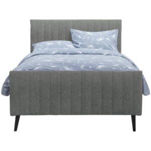 Bed Lieke - grijsgroen - 120x200 cm - Leen Bakker