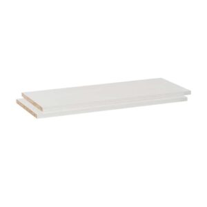 Legplankenset Calais (2 stuks) - wit - 60 cm - Leen Bakker