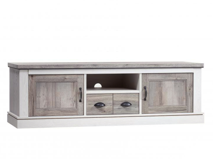Maxfurn TV-meubel VERNON - Silver Alaska Hout Maxfurn TV-meubel VERNON - Silver Alaska Hout