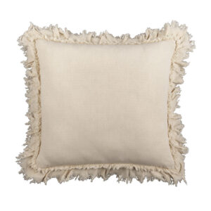 Sierkussen Julia - zandkleur - 45x45 cm - Leen Bakker