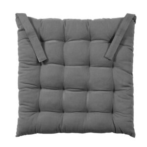 Zitkussen Ferran - antraciet 40x40x5 cm - Leen Bakker