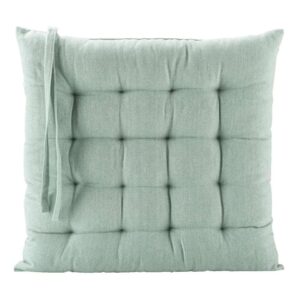 Zitkussen Rens - pastelgroen - 40x40x5 cm - Leen Bakker