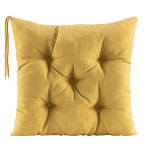 Zitkussen Spring - oker - 40x40 cm - Leen Bakker
