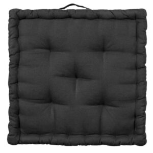 Matraskussen Suva - antraciet - 40x40x8 cm - Leen Bakker