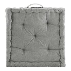 Matraskussen Ralph - antracietkleur - 45x45x10 cm - Leen Bakker