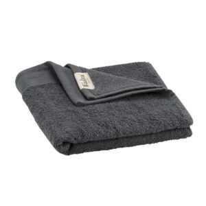 Walra handdoek - antraciet - 50x100 cm - Leen Bakker