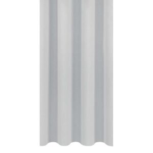 Gordijnstof Victoria - velours - lichtgrijs - 140 cm - Leen Bakker