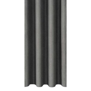 Gordijnstof Lewis - grijs - 150 cm - Leen Bakker