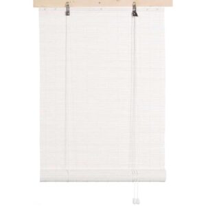 Rolgordijn Bamboe - wit - 120x180 cm - Leen Bakker