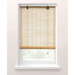 Rolgordijn bamboe - naturel - 150x160 cm - Leen Bakker