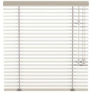 Fenstr houten jaloezie New York 50mm - linnen (25507) - Leen Bakker