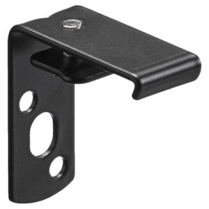 Wandsteun zwart 35 mm - 6 stuks - Leen Bakker