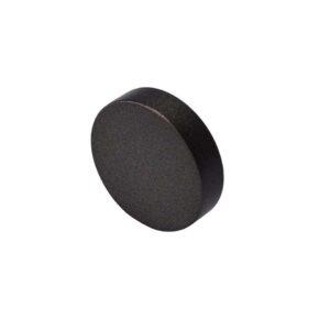 2 knoppen Flat Ø20 mm - antracietkleur - Leen Bakker