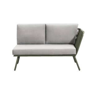 Loungezetel Almeria rechts - olijfgroen - Leen Bakker