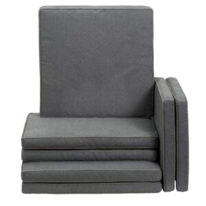 Kussenset Catania - donkergrijs - 8 stuks - Leen Bakker