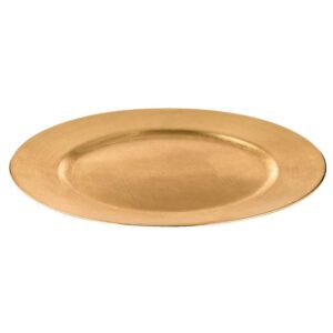 Decoratiebord Christ - goudkleur - Ø33 cm - Leen Bakker