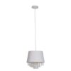Lucide hanglamp Dolti - wit - Ø30,5 cm - Leen Bakker Lucide hanglamp Dolti - wit - Ø30
