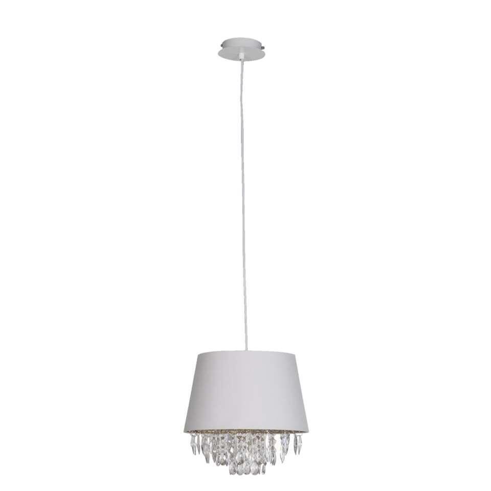 Lucide hanglamp Dolti - wit - Ø30,5 cm - Leen Bakker Lucide hanglamp Dolti - wit - Ø30
