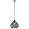Hanglamp Vienne - mat zwart - Ø36x38 cm - Leen Bakker Hanglamp Vienne - mat zwart - Ø36x38 cm - Leen Bakker