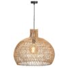 Hanglamp Lisa - rotan - naturel - Leen Bakker Hanglamp Lisa - rotan - naturel - Leen Bakker