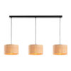 Hanglamp Romana - 3-lichts - naturel - 120x115 cm - Leen Bakker