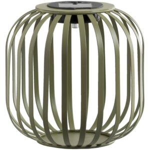 Solar lantaarn Sem - groen metaal - 17xØ17