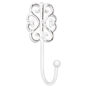 Wandhaakje Esmee - whitewash - Leen Bakker