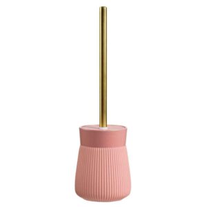 Toiletborstel Mariska - roze - 40xØ12 cm - Leen Bakker