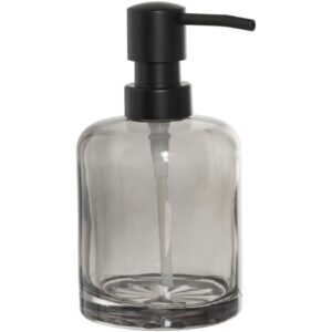 Zeeppomp zwart glas 16xØ8 cm - Leen Bakker